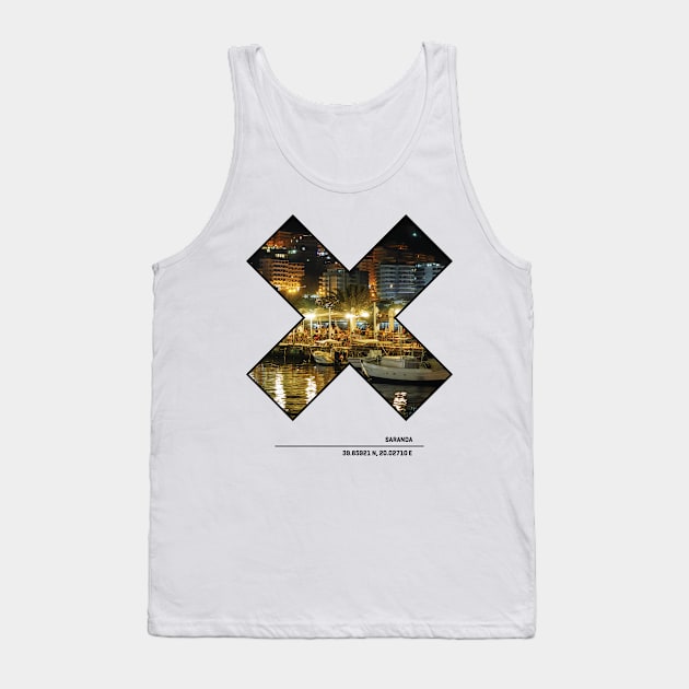 Saranda City Tank Top by HustlemePite